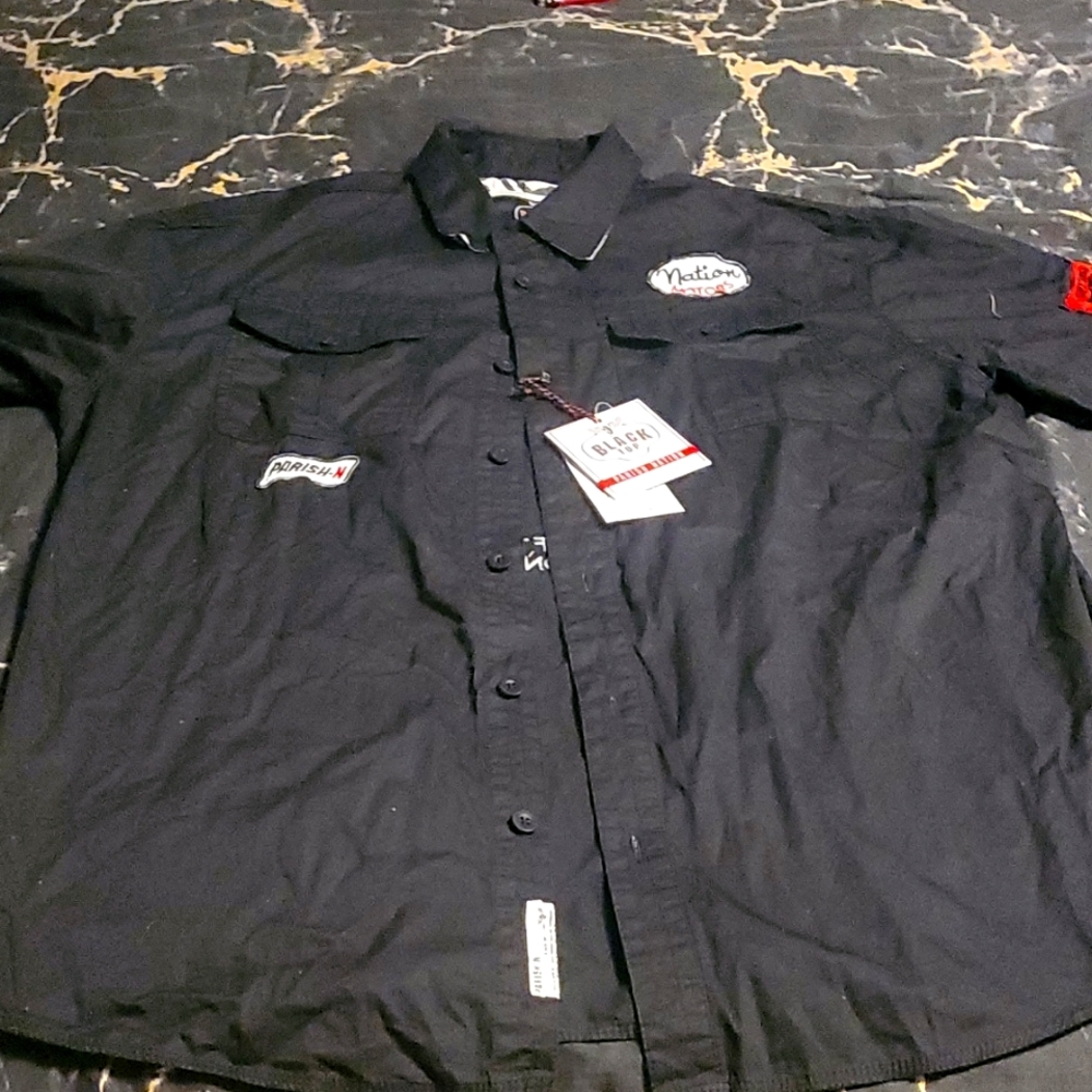 BRAND NEW Parish Nation Button up